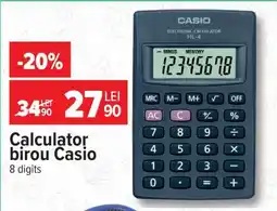 Carrefour Calculator birou Casio Ofertă