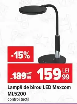 Carrefour Lampă de birou LED Maxcom ML5200 Ofertă