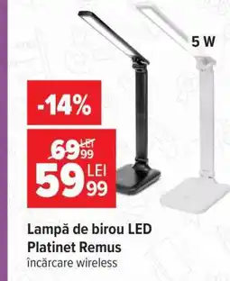 Carrefour Lampă de birou LED Platinet Remus Ofertă