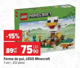 Carrefour Ferma de pui, LEGO Minecraft Ofertă