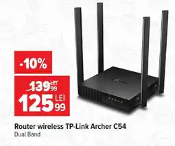 Carrefour Router wireless TP-Link Archer C54 Ofertă