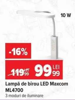 Carrefour Lampă de birou LED Maxcom ML4700 Ofertă