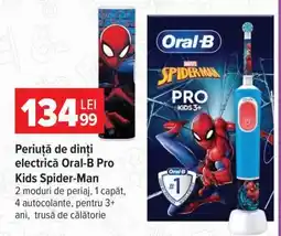 Carrefour Periuță de dinți electrică Oral-B Pro Kids Spider-Man Ofertă