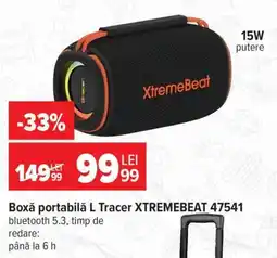 Carrefour Boxă portabilă L Tracer XTREMEBEAT 47541 Ofertă