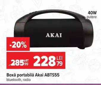 Boxă portabilă Akai ABTS55