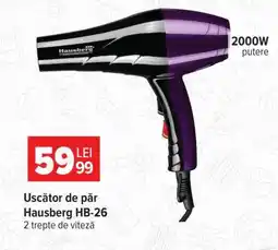 Carrefour Uscător de păr Hausberg HB-26 Ofertă