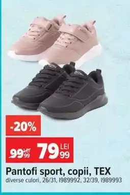 Carrefour Pantofi sport copii TEX Ofertă