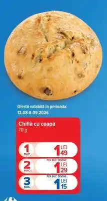 Carrefour Chiflă cu ceapă Ofertă