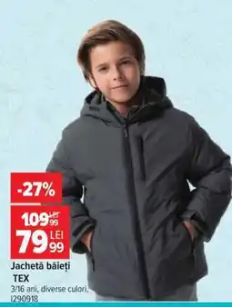Carrefour Jachetă băieți TEX Ofertă