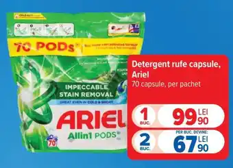 Detergent rufe capsule Ariel