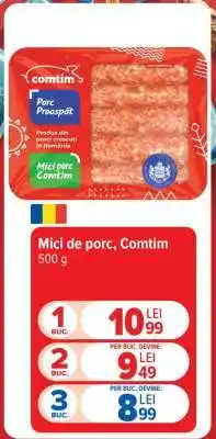 Carrefour Mici de porc, Comtim Ofertă