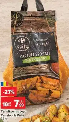 Carrefour Cartofi pentru copt, Carrefour La Piață Ofertă