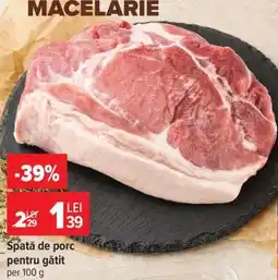 Carrefour Spată de porc pentru gătit Ofertă