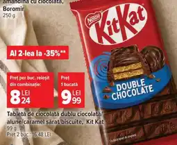 Carrefour Kit Kat Double Chocolate Ofertă