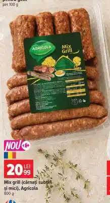 Carrefour Mix grill (cârnați subțiri și mici), Agricola Ofertă