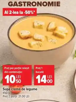 Carrefour Supă cremă de legume Ofertă