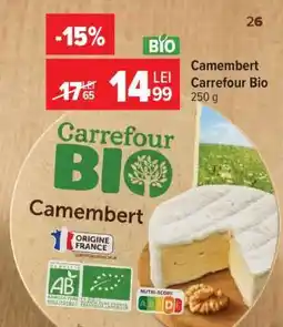 Carrefour Camembert Carrefour Bio Ofertă
