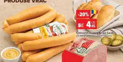 Carrefour Crenvurști cu piept de pui Caroli Ofertă