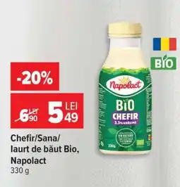 Carrefour Chefir/Sana/Iaurt de băut Bio Napolact Ofertă