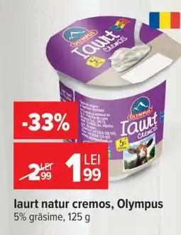 Carrefour Iaurt natur cremos, Olympus Ofertă