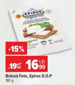 Carrefour Brânză Feta Epiros D.O.P Ofertă