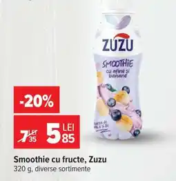 Carrefour Smoothie cu fructe, Zuzu Ofertă