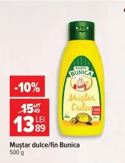 Carrefour Muștar dulce/fin, Bunica Ofertă