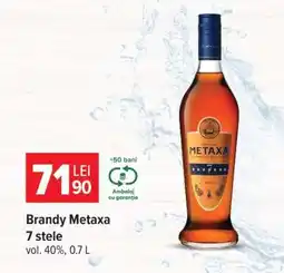 Carrefour Brandy Metaxa 7 Stele Ofertă