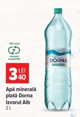 Carrefour Apă minerală plată Dorna Izvorul alb Ofertă