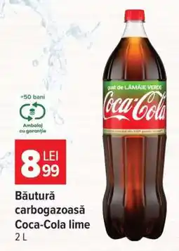 Carrefour Băutură carbogazoasă Coca-Cola lime Ofertă