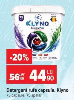 Carrefour Detergent rufe capsule, Klyno Ofertă