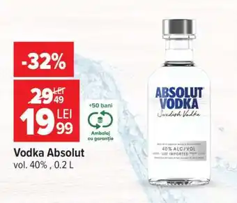 Carrefour Vodka Absolut Ofertă