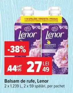 Carrefour Balsam de rufe, Lenor Ofertă