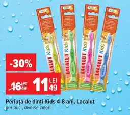 Carrefour Periuță de dinți Kids 4-8 ani, Lacalut Ofertă