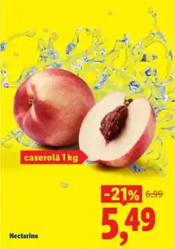 Lidl Nectarine Ofertă