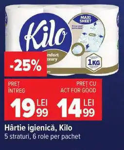 Carrefour HÂRTIE IGIENICĂ KILO Ofertă