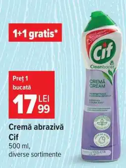 Carrefour Cremă abrazivă Cif Ofertă