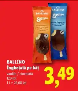 Lidl BALLINO Înghețată pe băț Ofertă