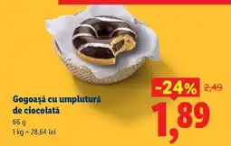 Lidl Gogoașă cu umplutură de ciocolată Ofertă