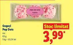 Lidl Gogoși Pop Dots Ofertă