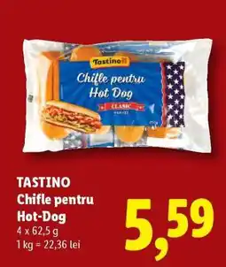 Lidl TASTINO Chifle pentru Hot Dog Ofertă