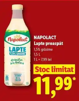 Lidl Napolact Lapte proaspăt Ofertă