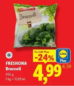 Lidl Freshona Broccoli Ofertă