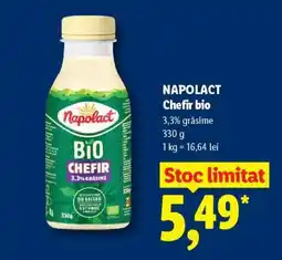 Lidl NAPOLACT Chefir bio Ofertă