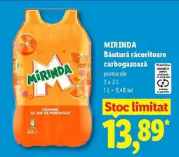 Lidl Mirinda Băutură răcoritoare carbogazoasă Ofertă