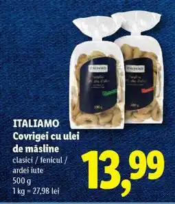 Lidl ITALIAMO Covrigei cu ulei de măsline Ofertă