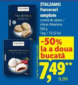 Lidl Italiamo Fursecuri umplute Ofertă