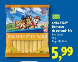 Lidl SNACK DAY Bețișoare de porumb, bio Ofertă