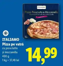 Lidl ITALIAMO Pizza pe vatră Ofertă