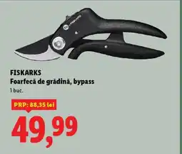 Lidl FISKARKS Foarfecă de grădină, bypass Ofertă